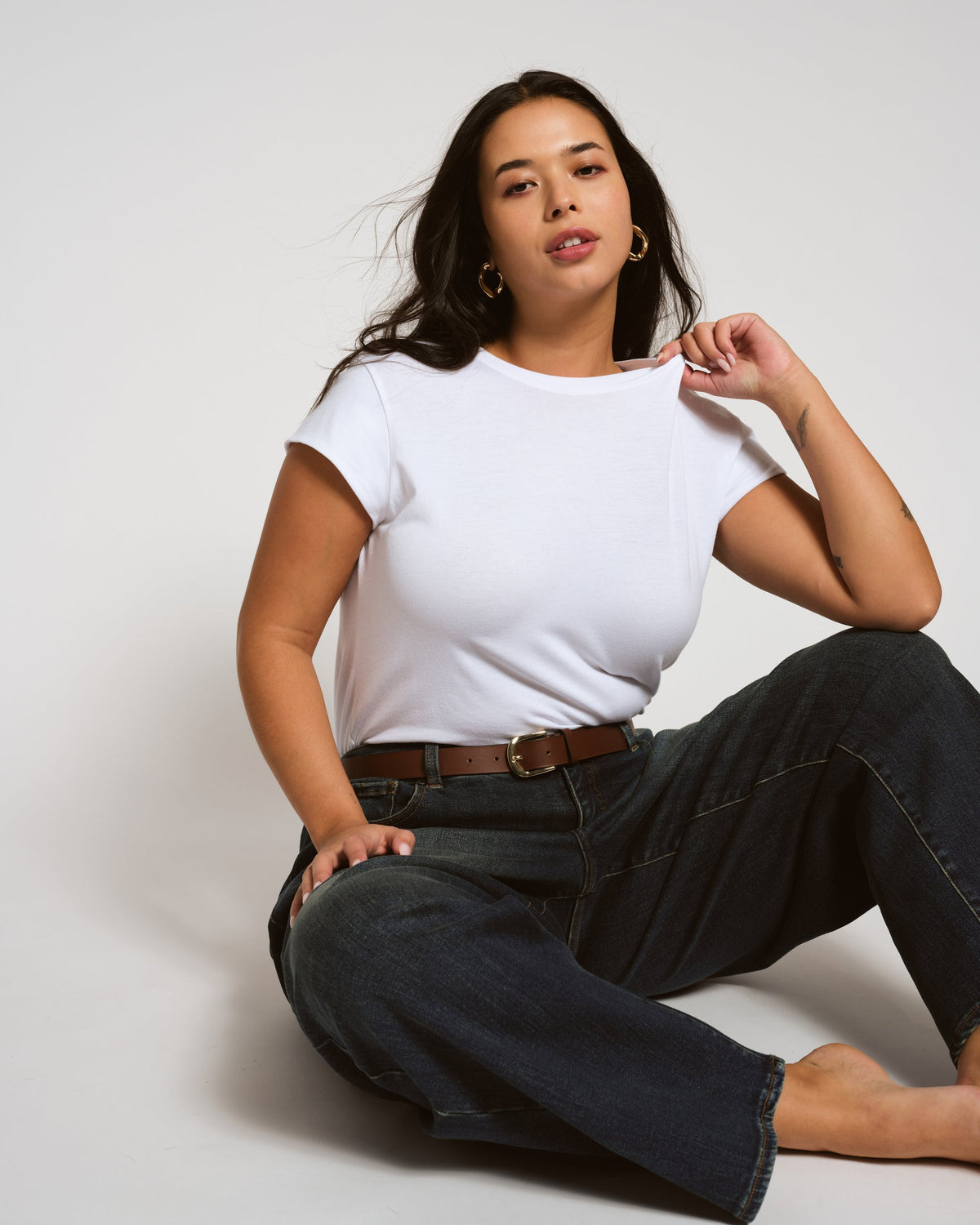Ashley Cap Sleeve Tee