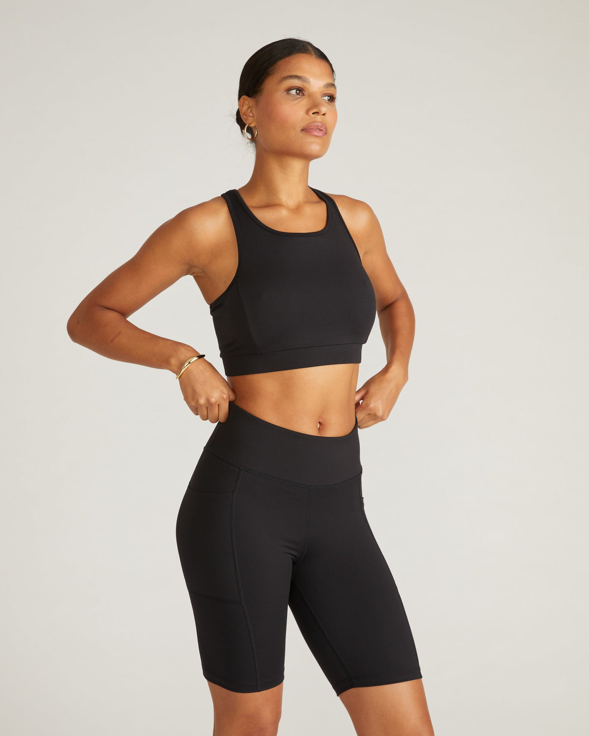 Next-to-Naked Bike Shorts Black