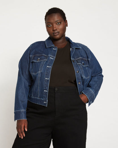 Kelsey Denim Jacket Dark Indigo