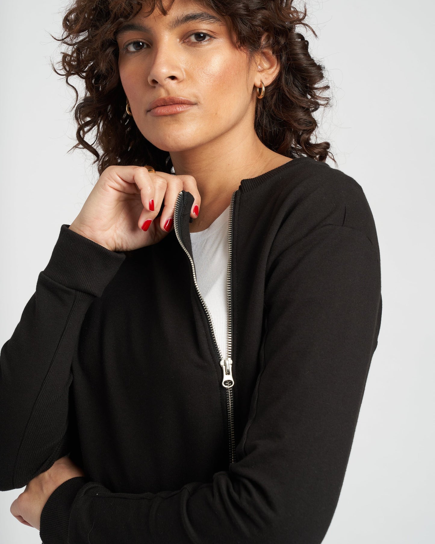 Meridien Zip Sweatshirt