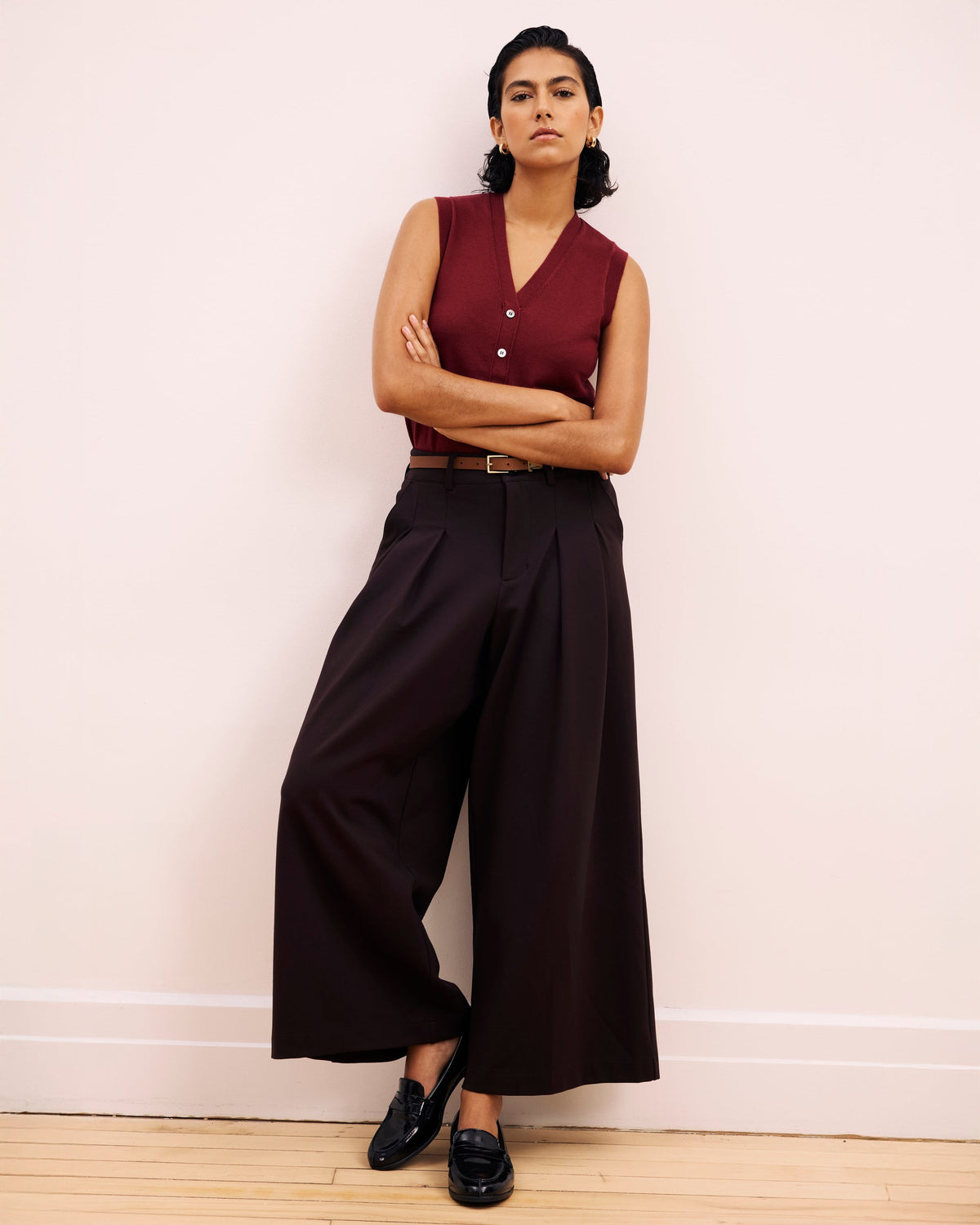 Palais Wide Leg Ponte Pants