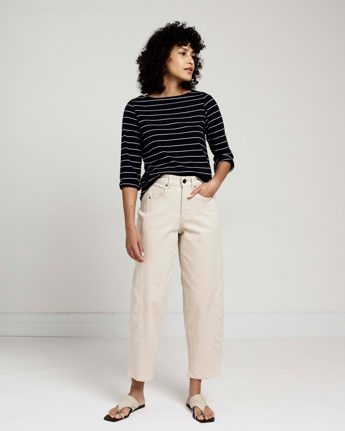 Dakota Twisted Leg Jeans