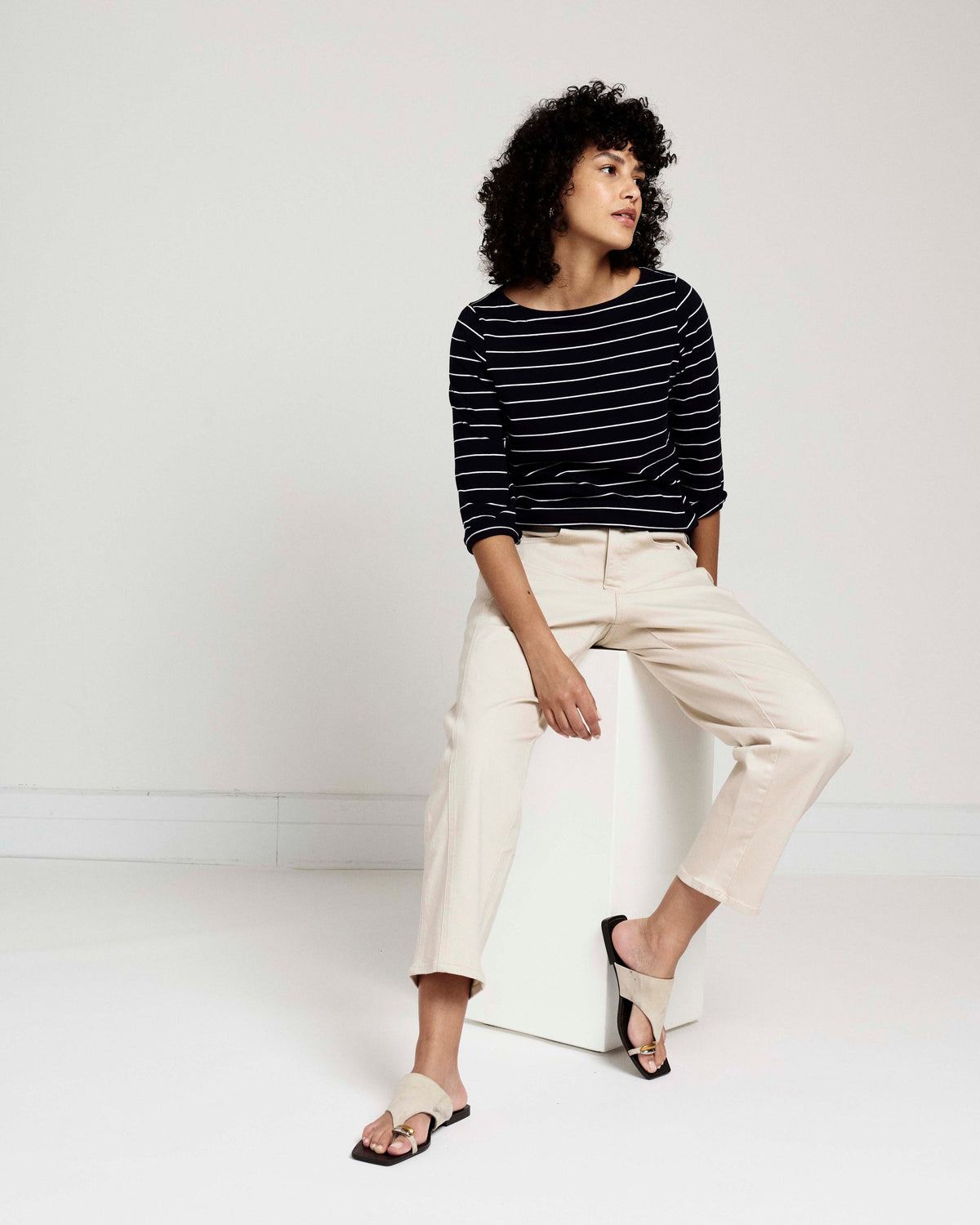 Dakota Twisted Leg Jeans