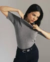Savvy Fine Knit Turtleneck Sweater Top