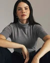 Savvy Fine Knit Turtleneck Sweater Top