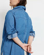 Button Back Tencel Chambray Shirt