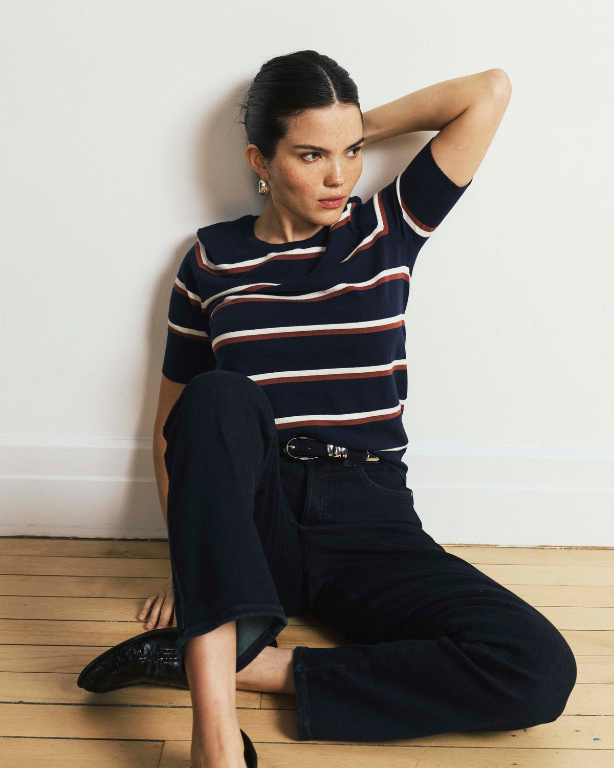 Savvy Fine Knit Sweater Top