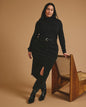 Cloud Rib Turtleneck Black