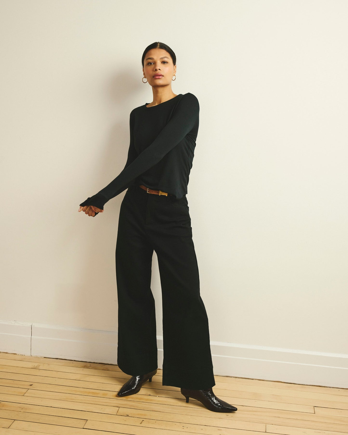 Long Sleeve Tee Rex Black