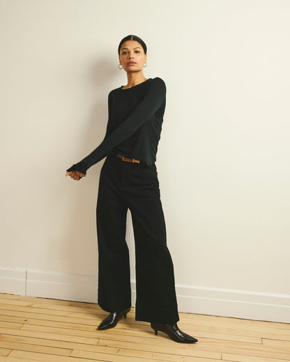 Long Sleeve Tee Rex Black