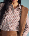 Elbe Popover Stretch Poplin Shirt Classic Fit