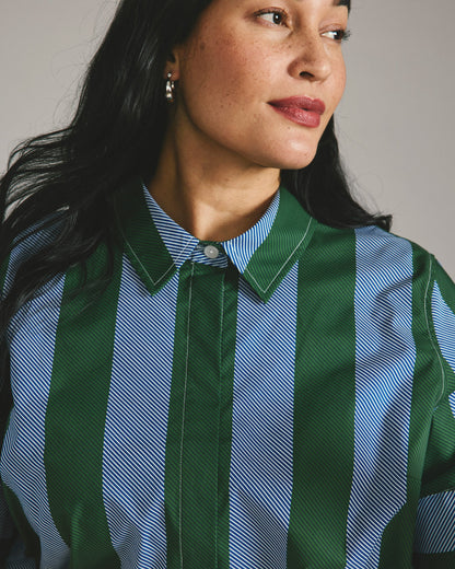 Elbe Stretch Poplin Short Sleeve Shirt