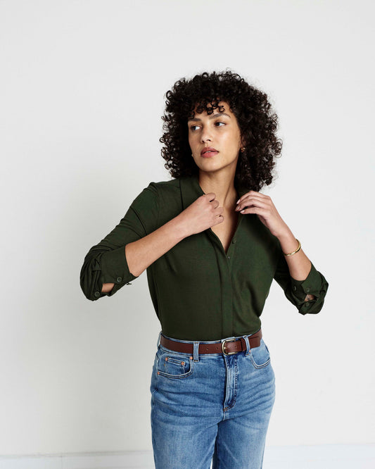 Elbe Liquid Jersey Shirt Classic Fit
