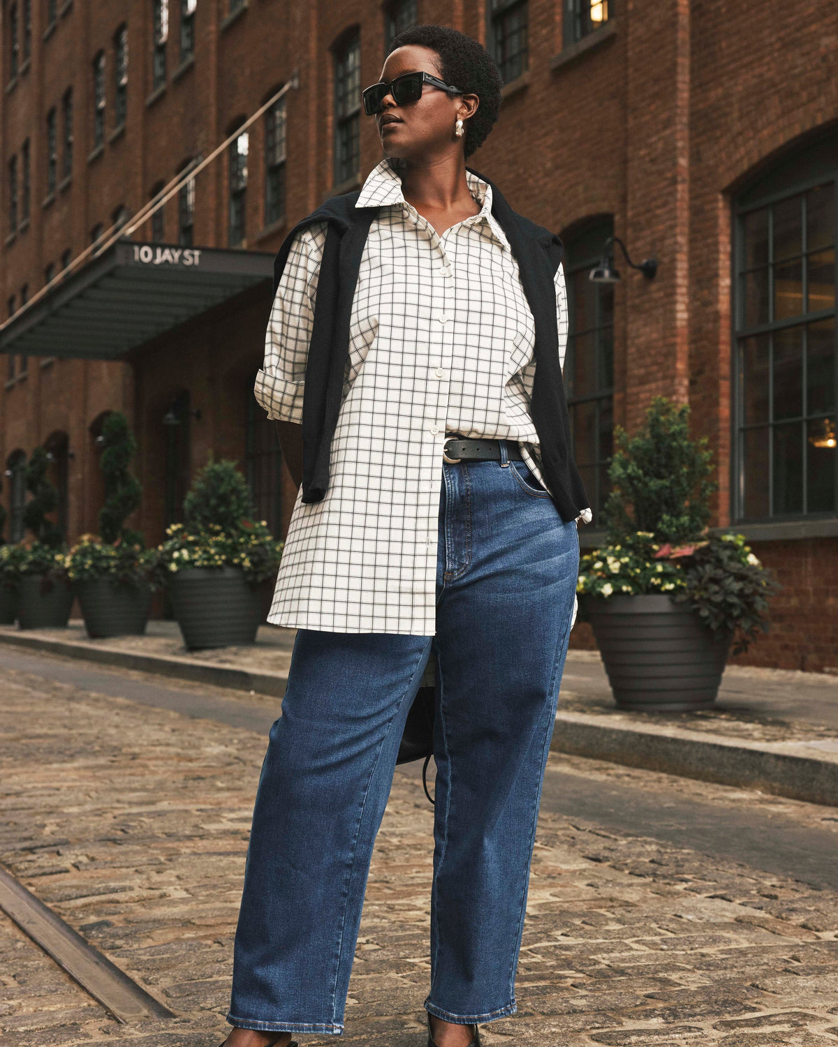 The Artist Oversized Poplin Shirt