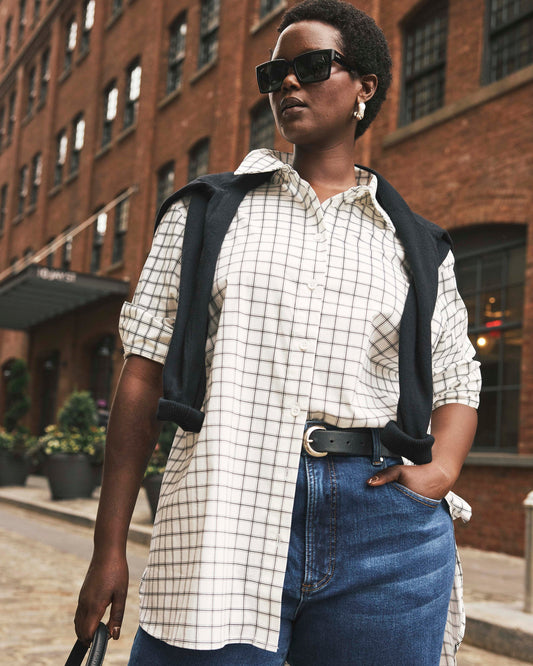 The Artist Oversized Poplin Shirt