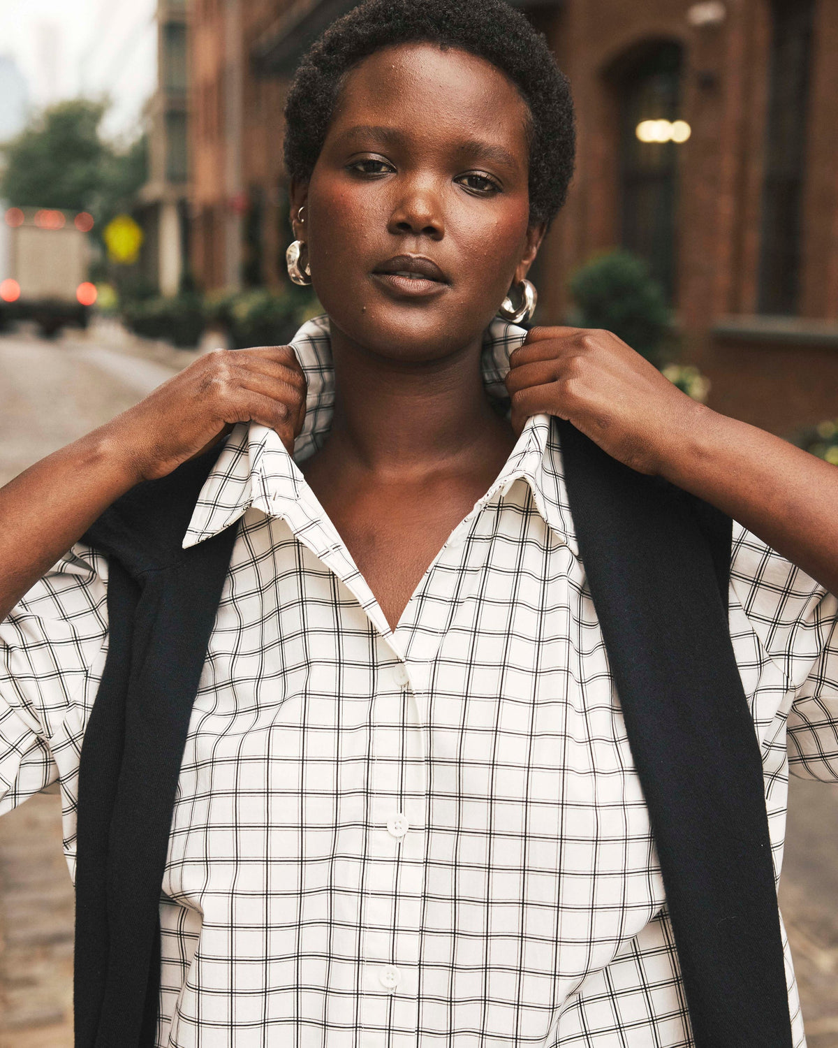 The Artist Oversized Poplin Shirt