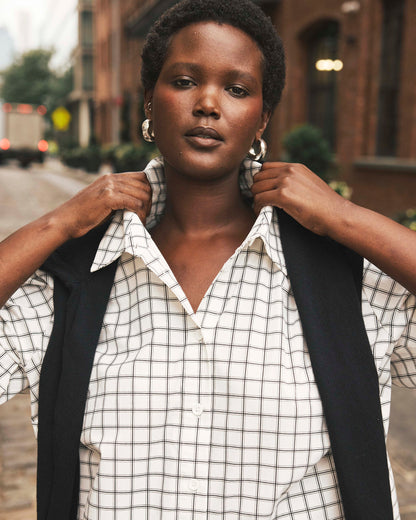 The Artist Oversized Poplin Shirt