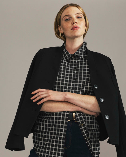 Elbe Stretch Poplin Shirt Classic Fit
