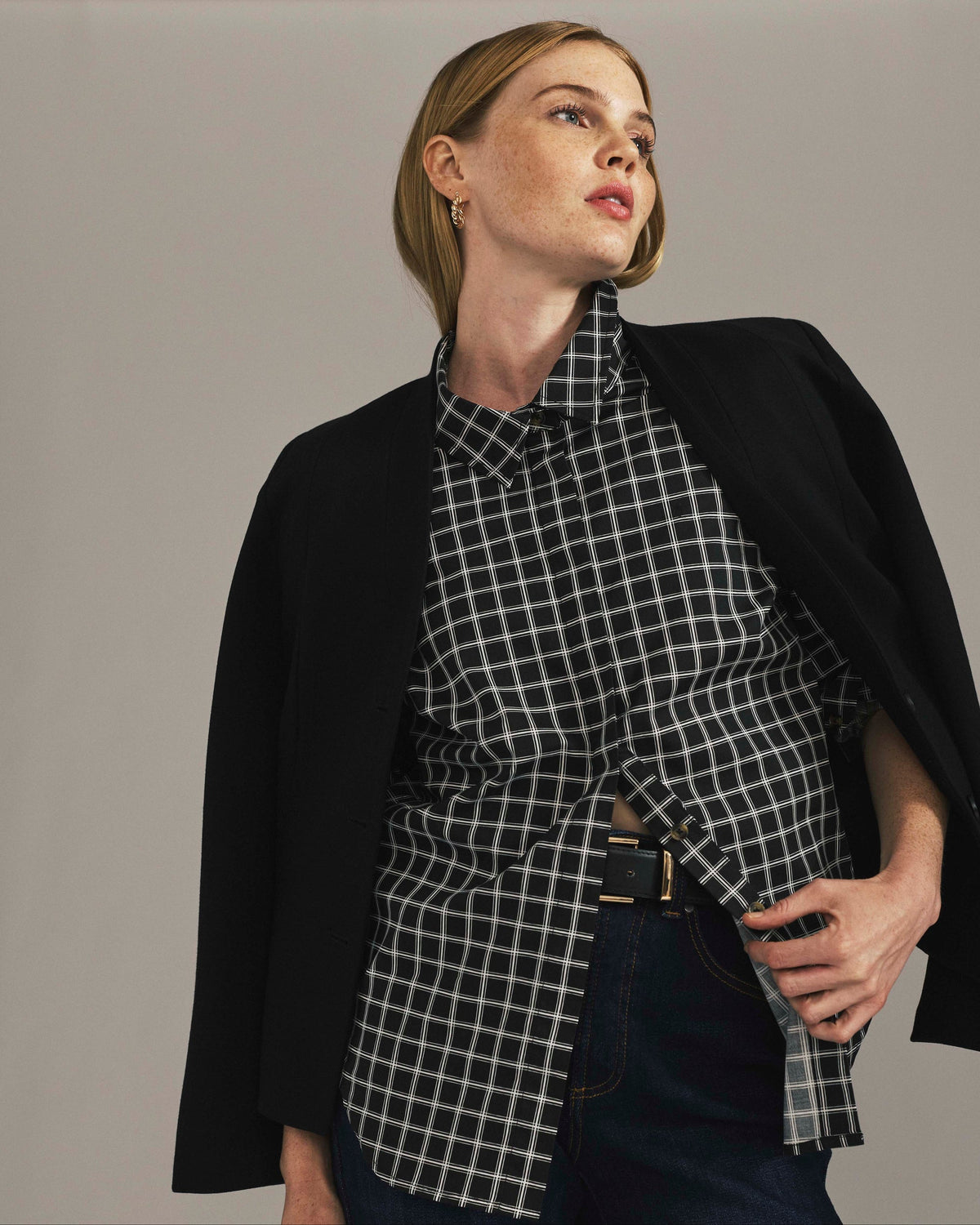 Elbe Stretch Poplin Shirt Classic Fit