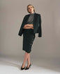 Kenton Peplum Ponte Blazer