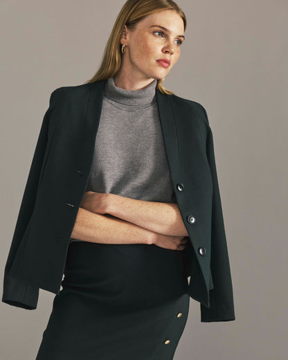 Kenton Peplum Ponte Blazer