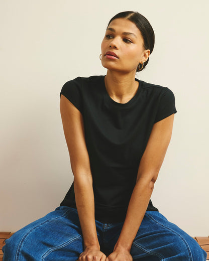Ashley Cap Sleeve Tee