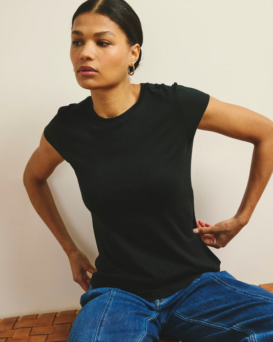 Ashley Cap Sleeve Tee