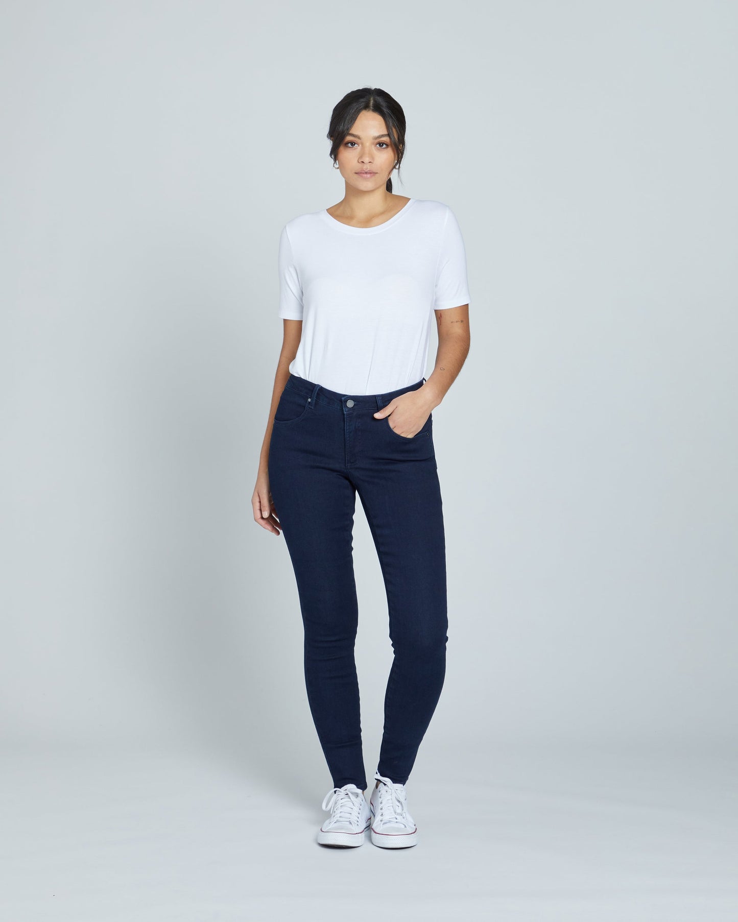 Seine High Rise Skinny Jeans 32 Inch