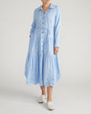 Alix Embroidered Linen Blend Shirtdress