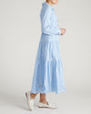 Alix Embroidered Linen Blend Shirtdress