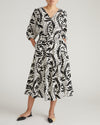 Sorrento Linen Blend Midi Dress