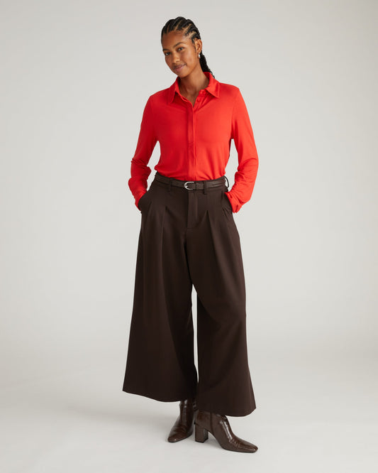 Palais Wide Leg Ponte Pants