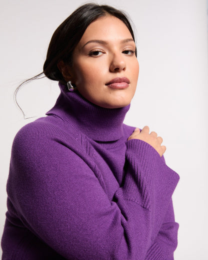 Better-Than-Wool Oversize Turtleneck Sweater