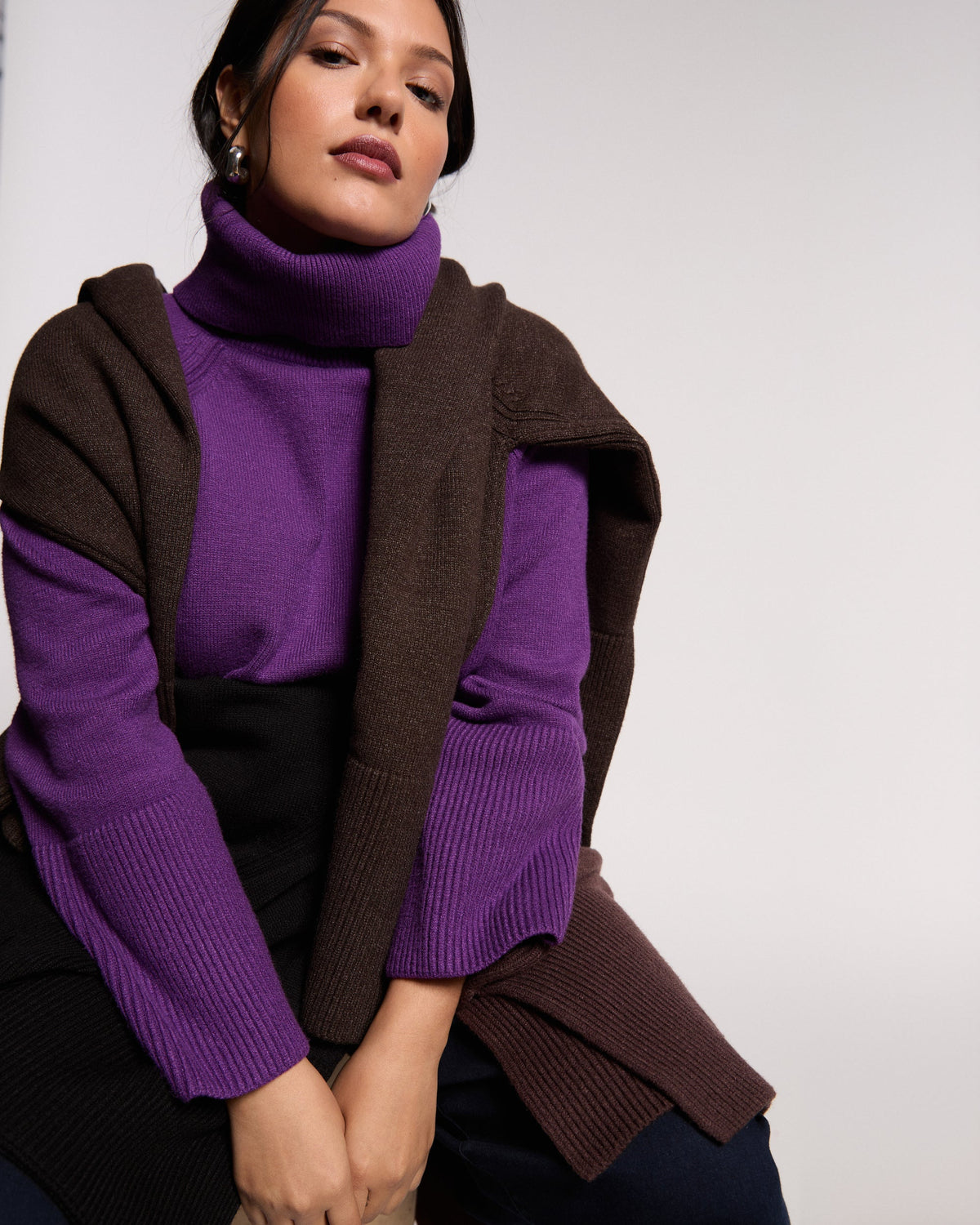 Better-Than-Wool Oversize Turtleneck Sweater