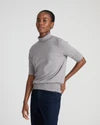 Savvy Fine Knit Turtleneck Sweater Top