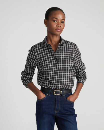 Elbe Stretch Poplin Shirt Classic Fit