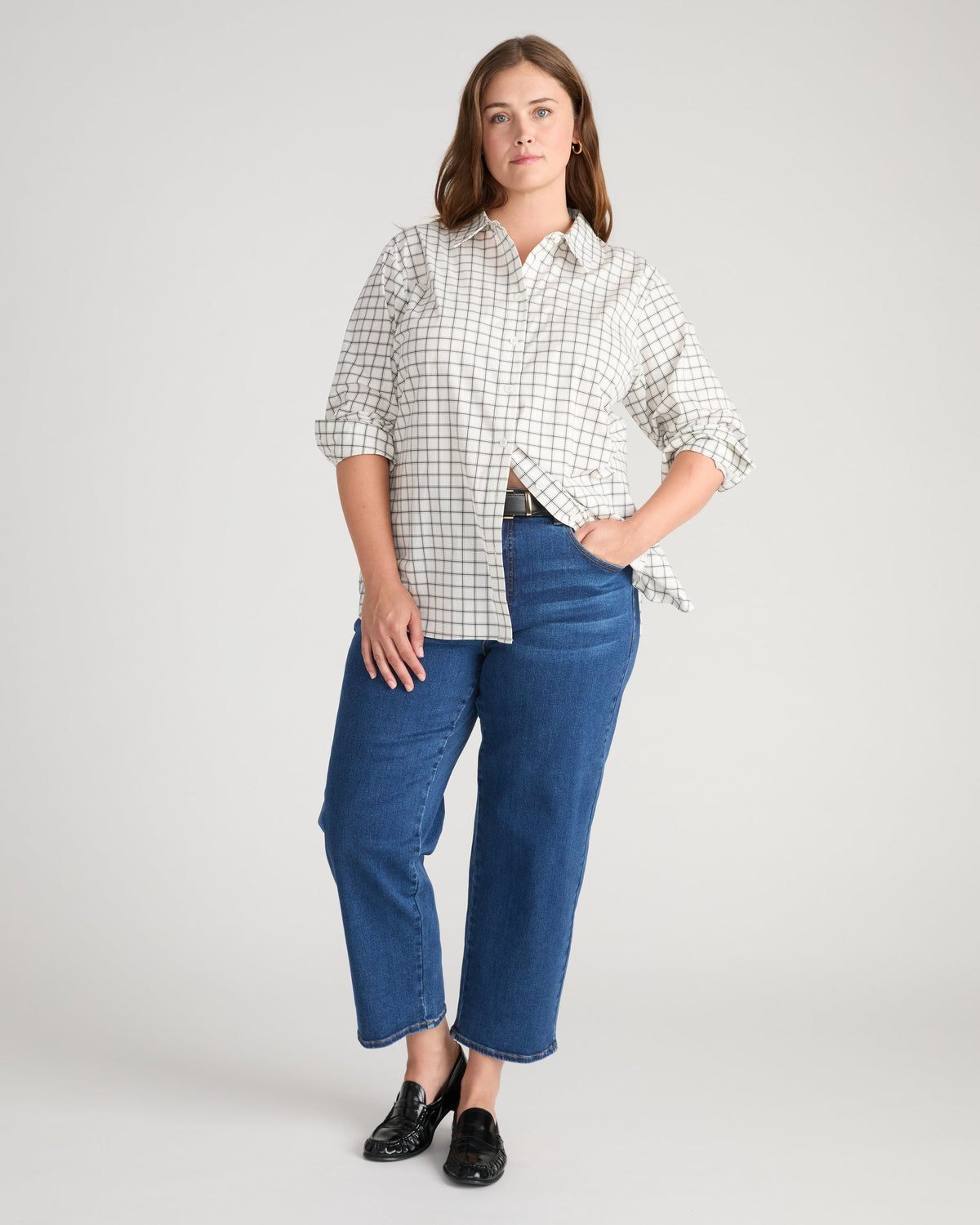 The Artist Oversized Poplin Shirt