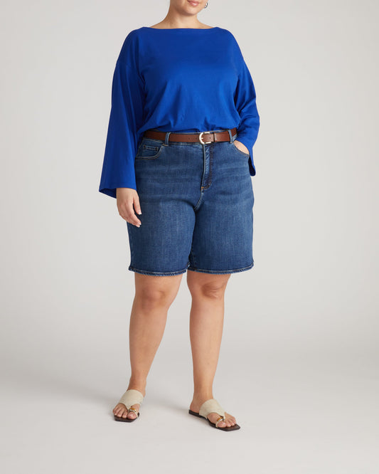 Montauk Breton Stripe Bell Sleeve Top