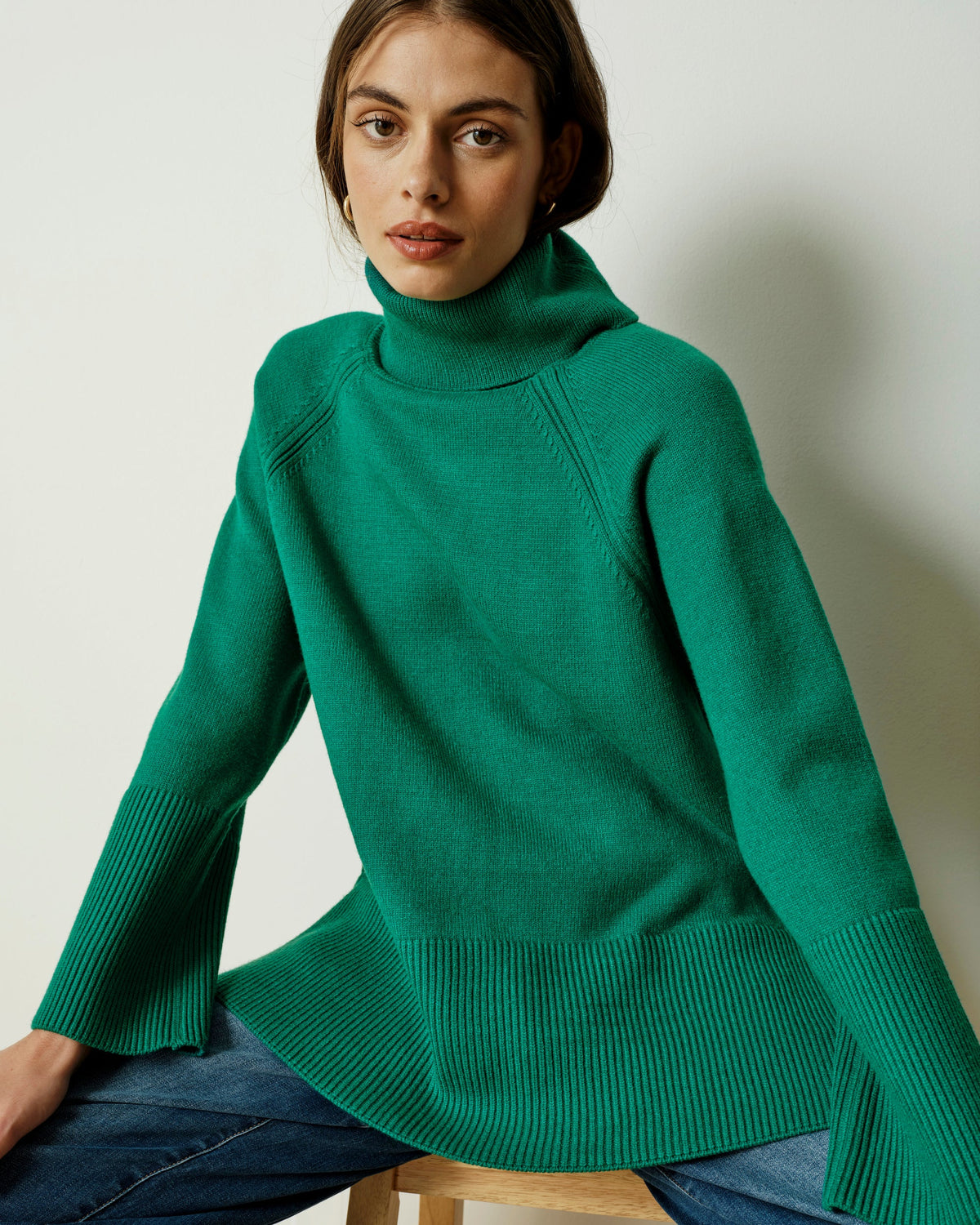 Better-Than-Wool Oversize Turtleneck Sweater