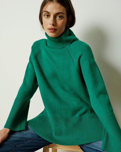 Better-Than-Wool Oversize Turtleneck Sweater