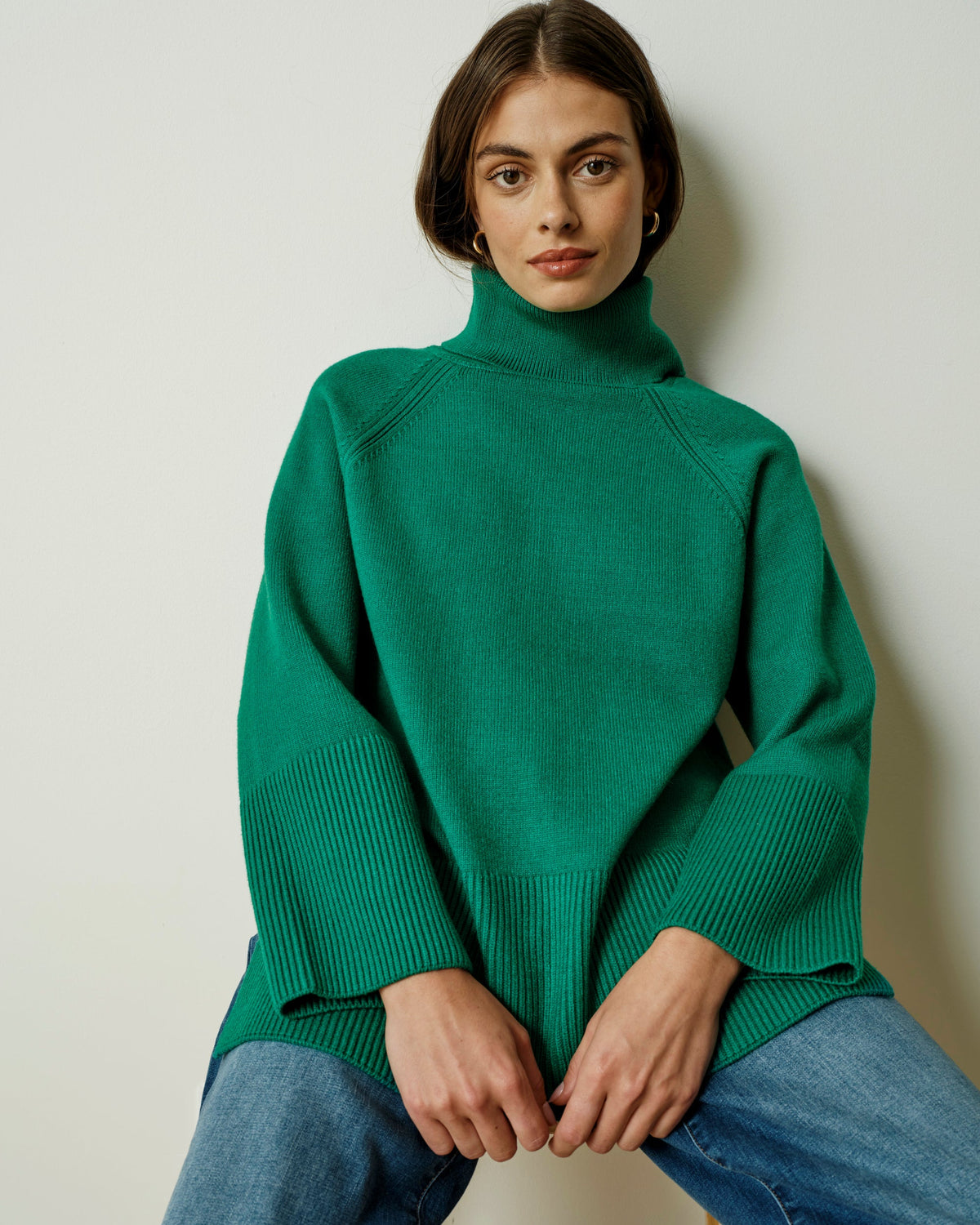 Better-Than-Wool Oversize Turtleneck Sweater