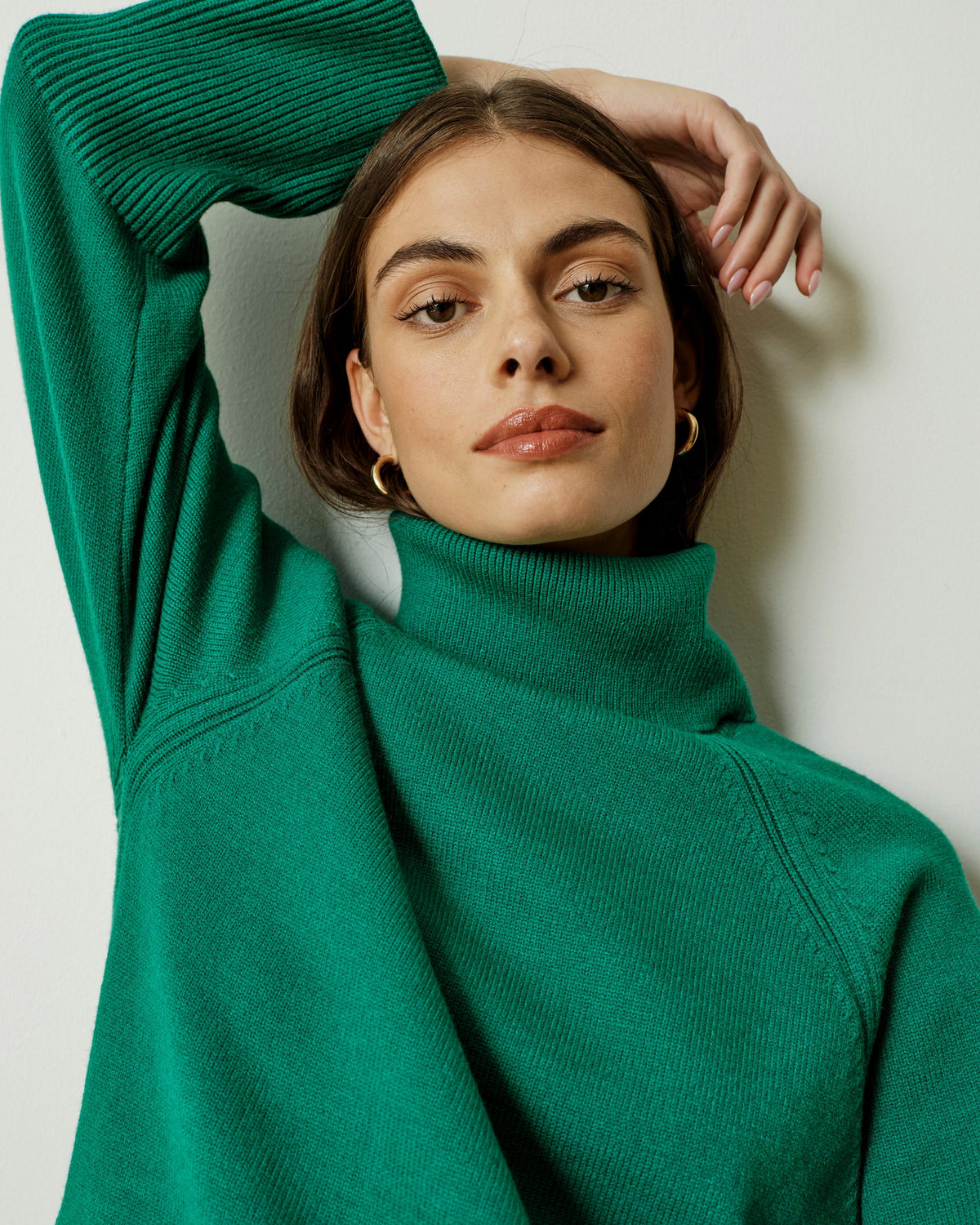 Better-Than-Wool Oversize Turtleneck Sweater